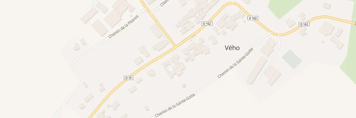 Plan du 1 Rue Sergent Guenard à Vého