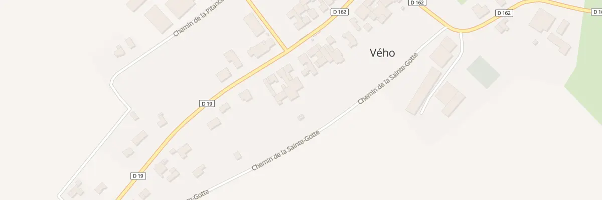 Plan du 3 Rue Sergent Guenard à Vého