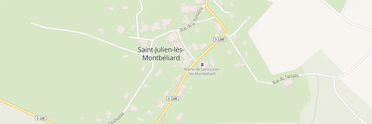 Plan du 14 Gr Grande Rue à Saint-Julien-lès-Montbéliard