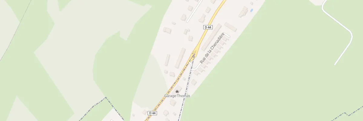 Plan du 48 Av de Lattre de Tassigny à Bruyères