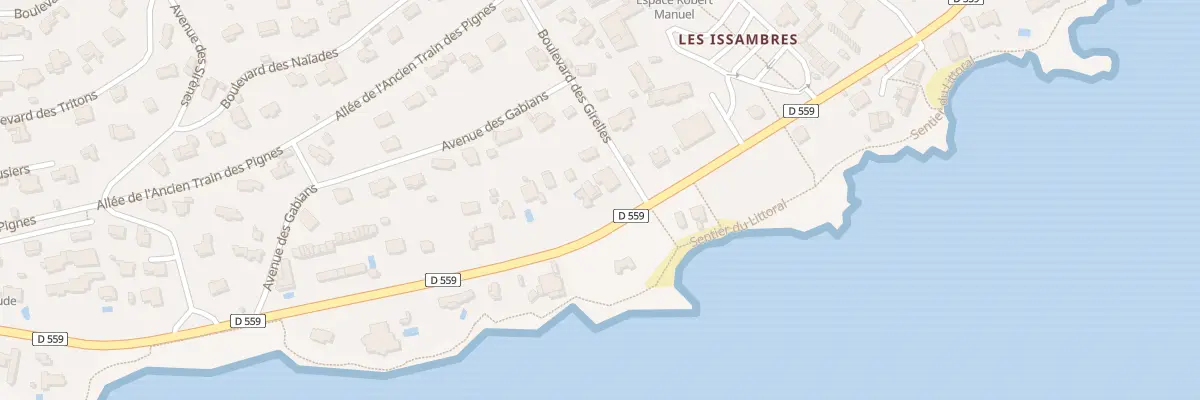 Plan du 1517 Cor des Issambres à Roquebrune-sur-Argens