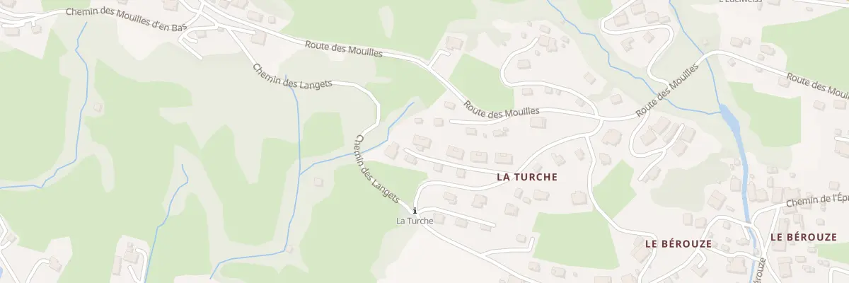 Plan du 110 Imp du Corti du Berouze à Samoëns