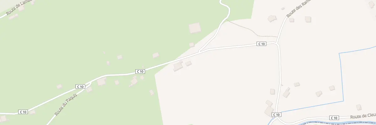 Plan du 11 Rte de Cleurie à La Forge