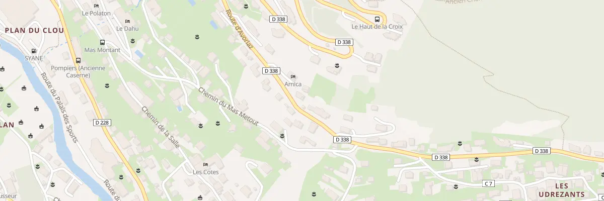 Plan du 698 Rte d’Avoriaz à Morzine