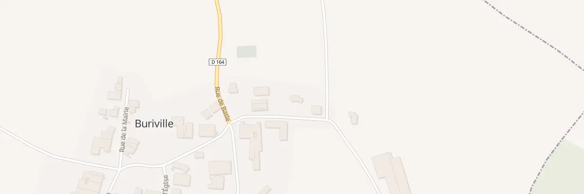 Plan du 11B Rue d’Ogéviller à Buriville