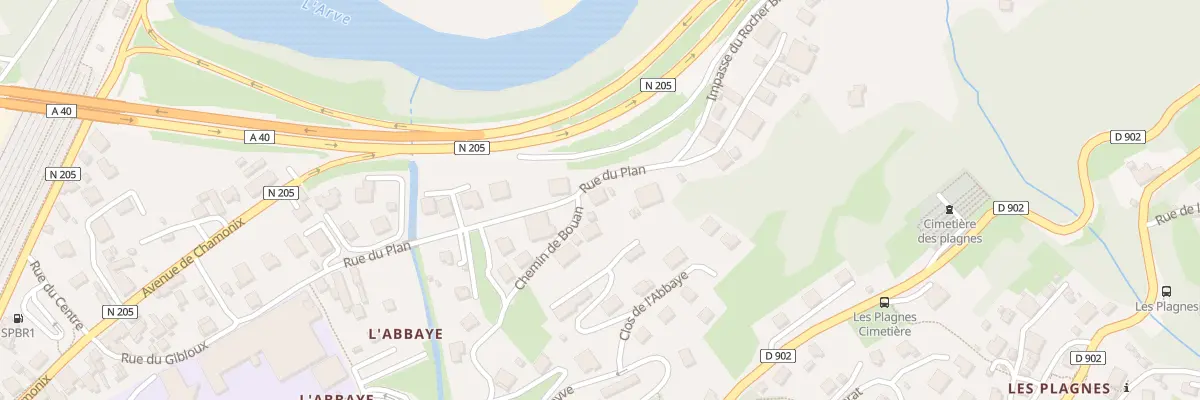 Plan du 380 Rue du plan à Passy