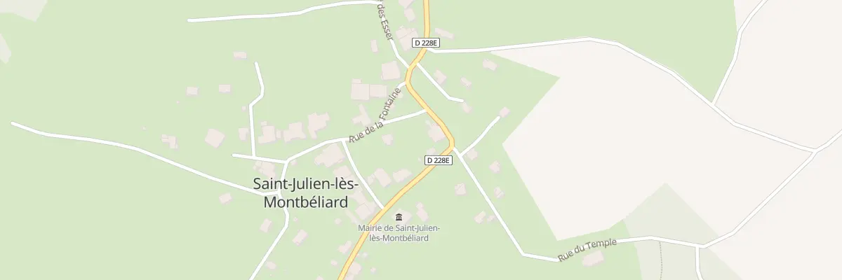 Plan du 6B Gr Grande Rue à Saint-Julien-lès-Montbéliard