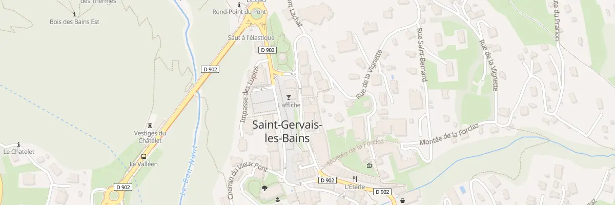 Plan du 120 Rue du Mont-Blanc à Saint-Gervais-les-Bains