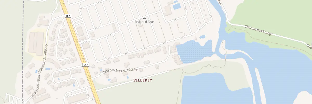 Plan du 9013 Rue des MAS DE L’ ETANG à Fréjus