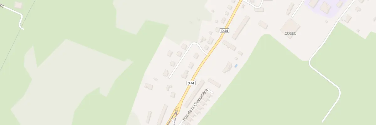 Plan du 40T Av de Lattre de Tassigny à Bruyères