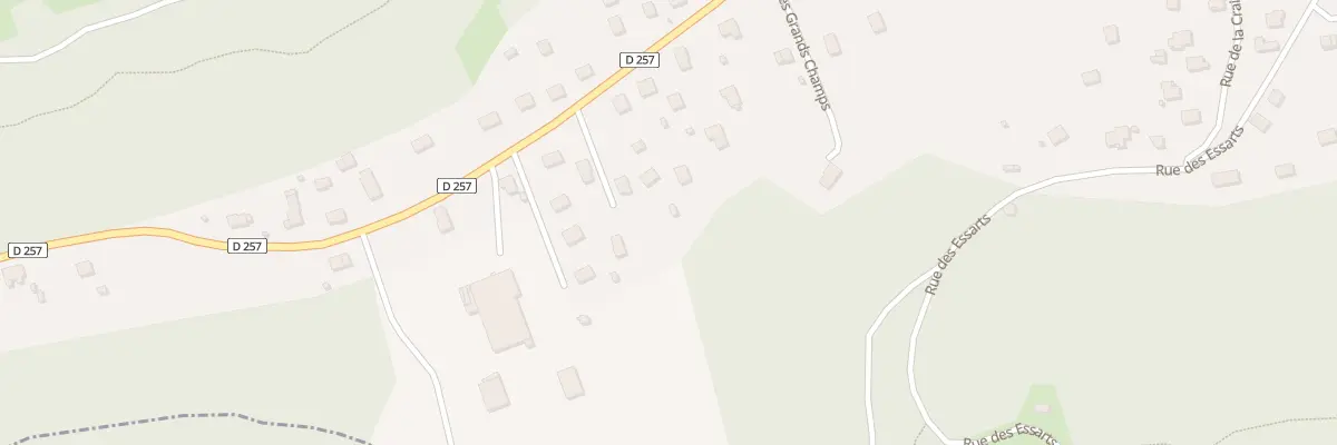 Plan du 42 Rue des Grands Champs à Étouvans