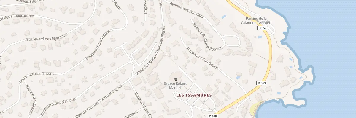 Plan du 333 Bd Sun Beach à Roquebrune-sur-Argens