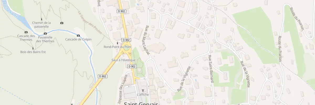 Plan du 115 Rue de la Vignette à Saint-Gervais-les-Bains