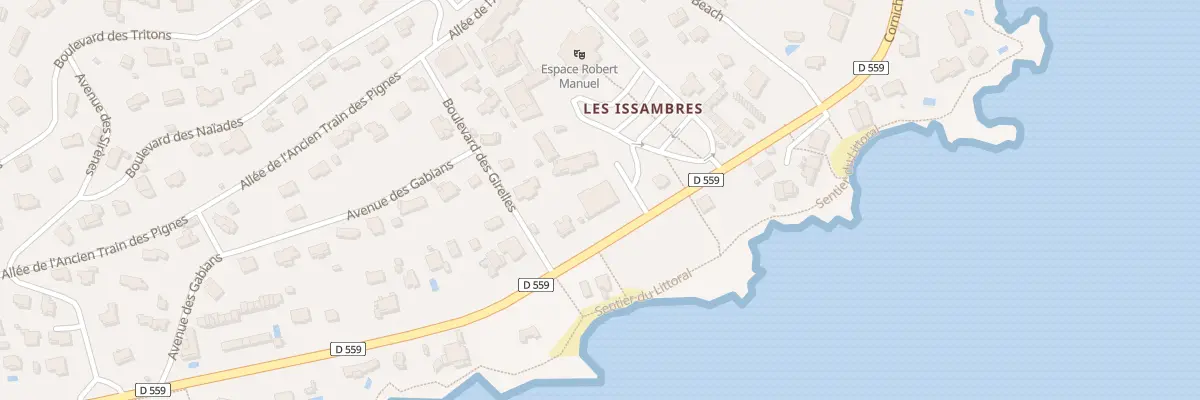 Plan du 1581 Cor des Issambres à Roquebrune-sur-Argens