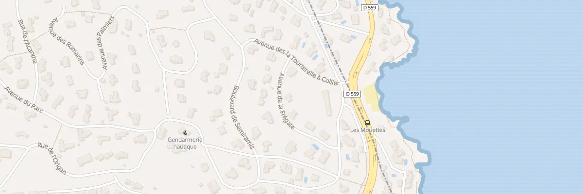Plan du 148 Av de la Fregate à Roquebrune-sur-Argens