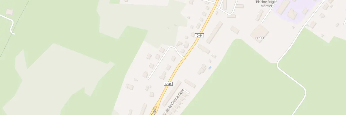 Plan du 40B Av de Lattre de Tassigny à Bruyères