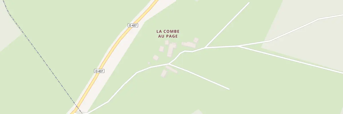Plan du 1 A la Combe au Page au Russey