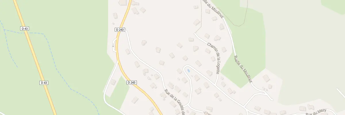 Plan du 3B Imp de la Clairière à Vagney