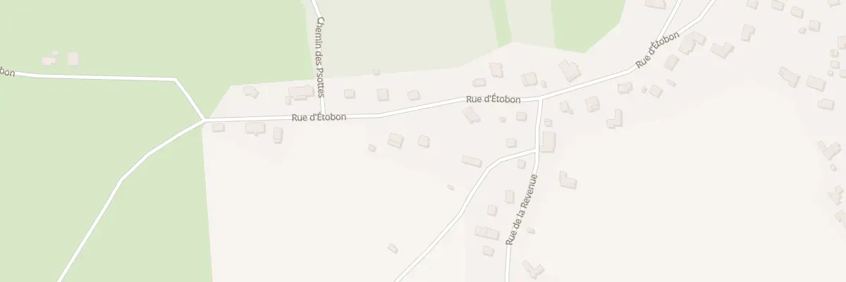Plan du 41 Rue d’Etobon à Chenebier