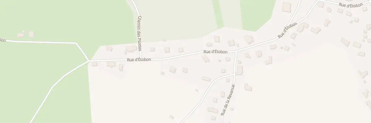Plan du 39B Rue d’Etobon à Chenebier
