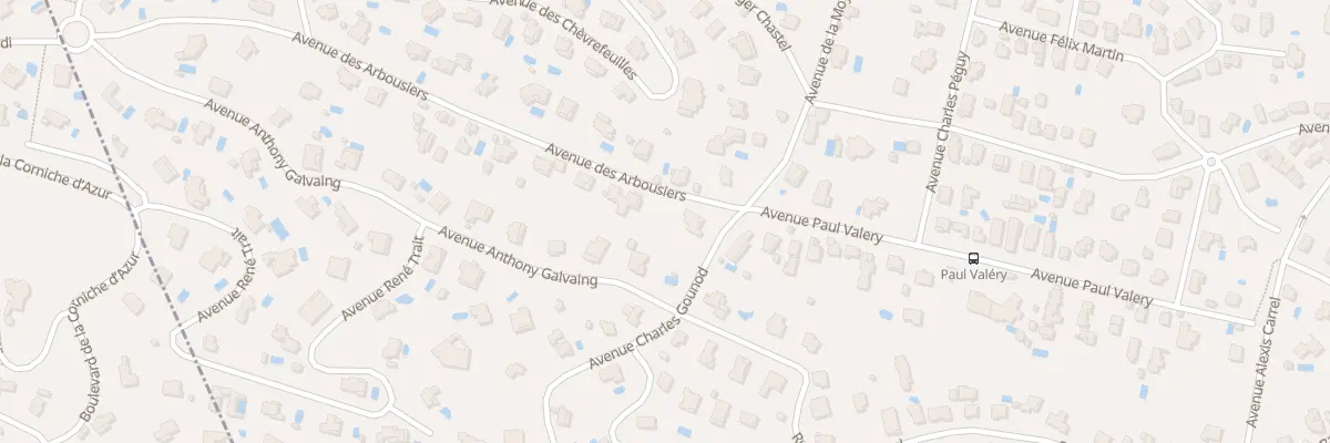 Plan du 39 Av des ARBOUSIERS à Fréjus