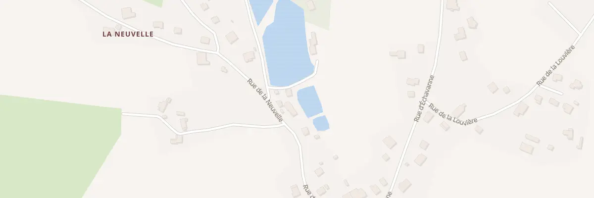 Plan du 8B Rue de la Neuvelle à Chenebier