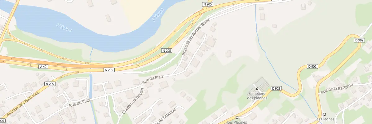 Plan du 499 Rue du plan à Passy