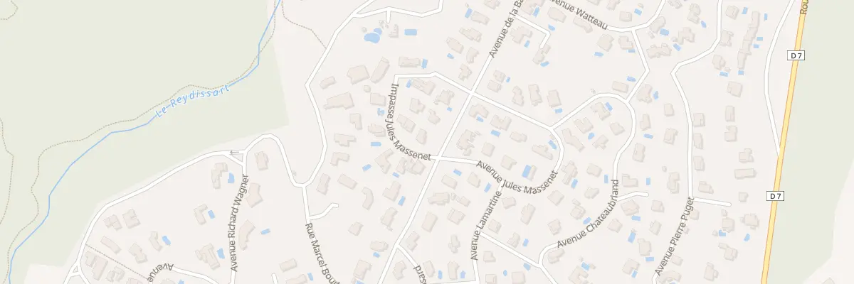 Plan du 378 Av de la BARONNE à Fréjus