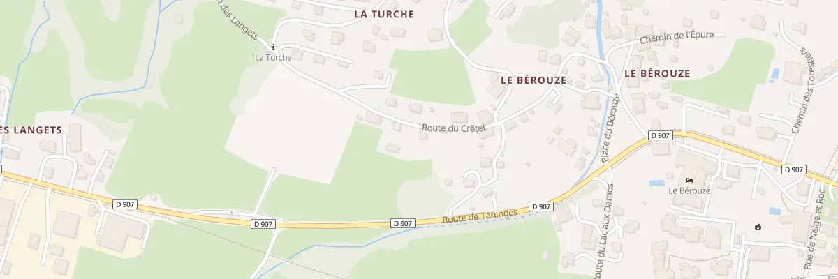 Plan du 263 Rte du Crêtet à Samoëns