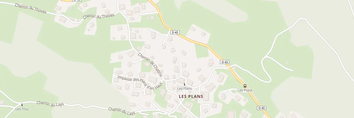 Plan du 176 Rte des Plans à Saint-Gervais-les-Bains