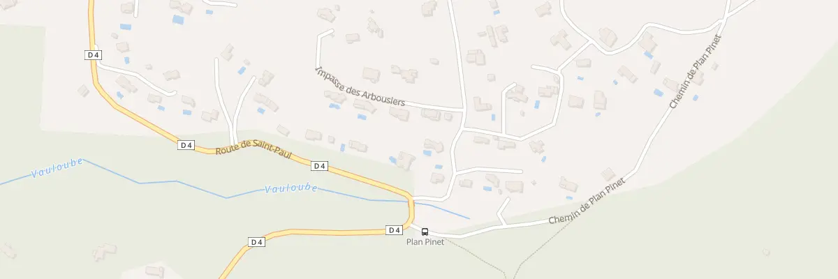 Plan du 6419 Rousseau à Bagnols-en-Forêt