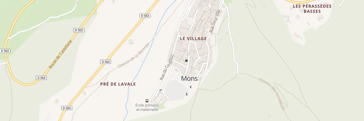 Plan du 2 Rue Maurice Brunet à Mons
