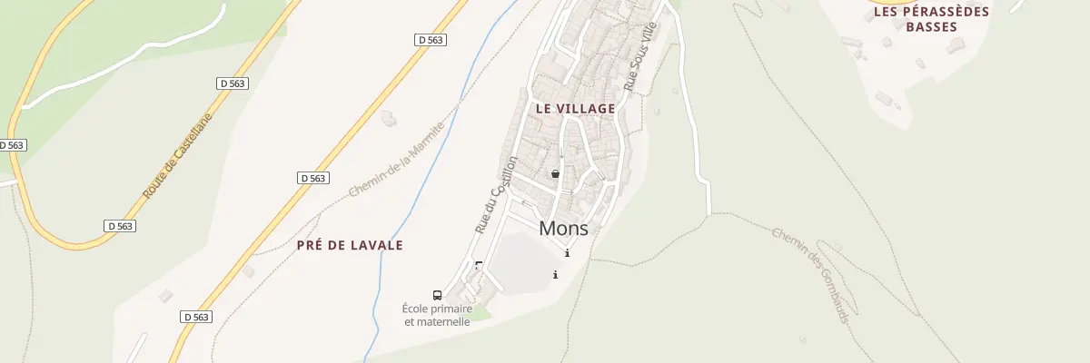 Plan du 4 Rue Léonce Mireur à Mons
