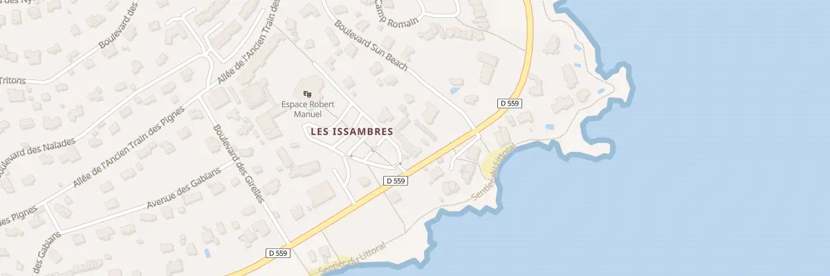 Plan du 1763 Cor des Issambres à Roquebrune-sur-Argens