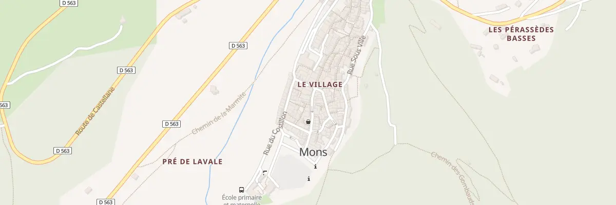Plan du 2 Imp du Pansu à Mons