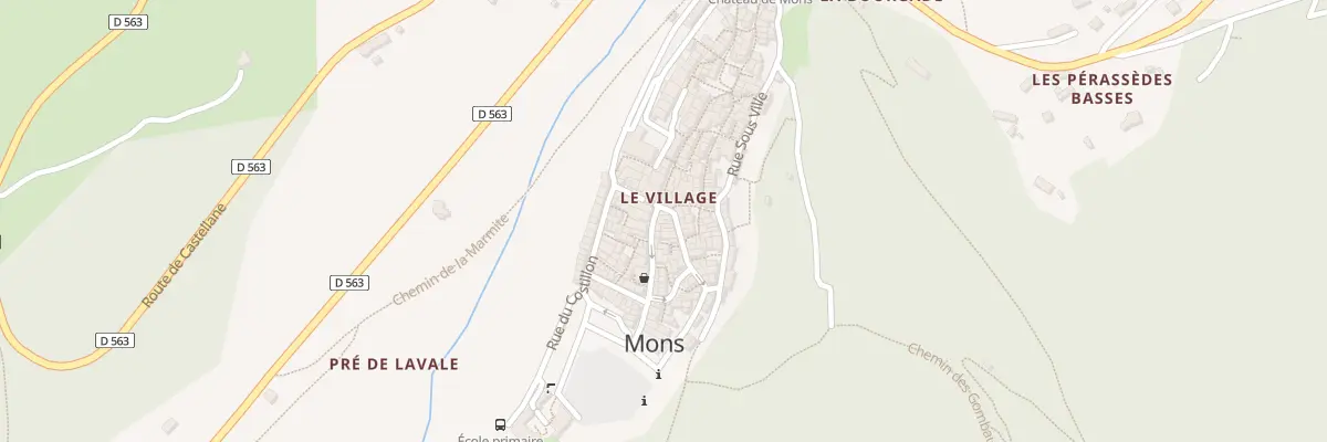 Plan du 1 Rue Jean Vadon à Mons