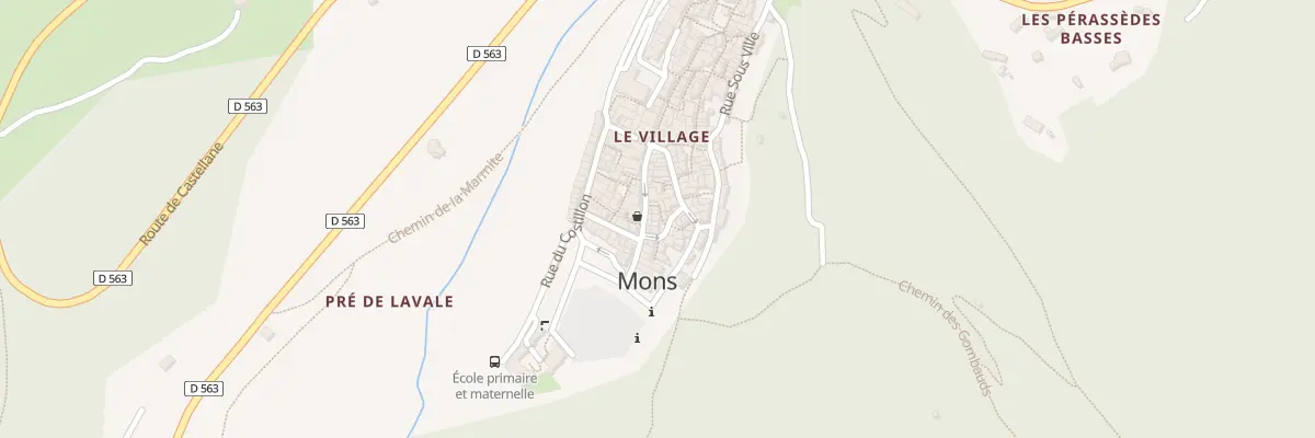 Plan du 2 Tra Serre Coudes à Mons
