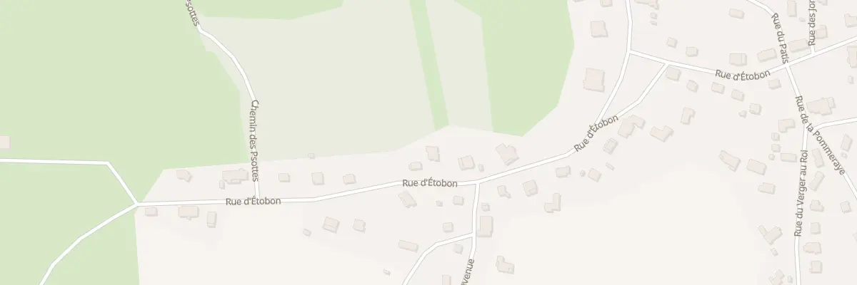 Plan du 26B Rue d’Etobon à Chenebier