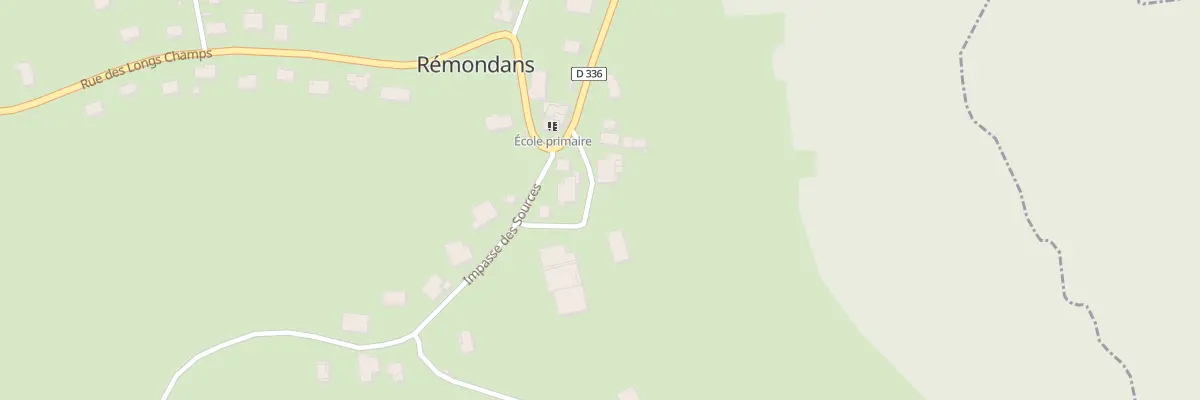Plan du 11 Rue de la Mairie à Rémondans-Vaivre