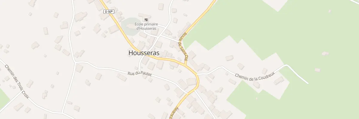 Plan du 140 Rue Grand Rue à Housseras