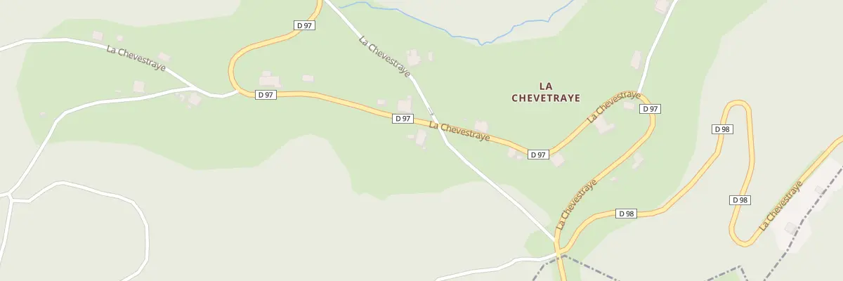 Plan du 404 La Chevestraye à Fresse