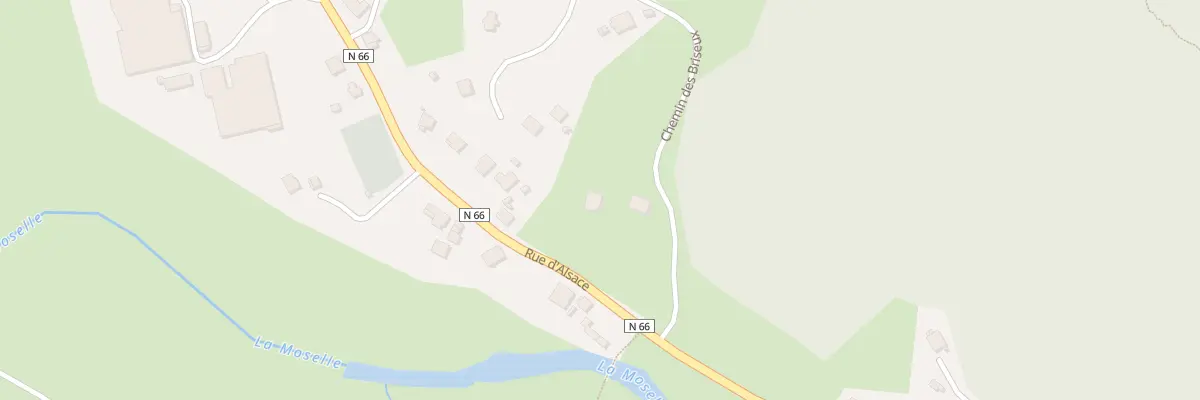 Plan du 28 Che des Briseux à Ferdrupt