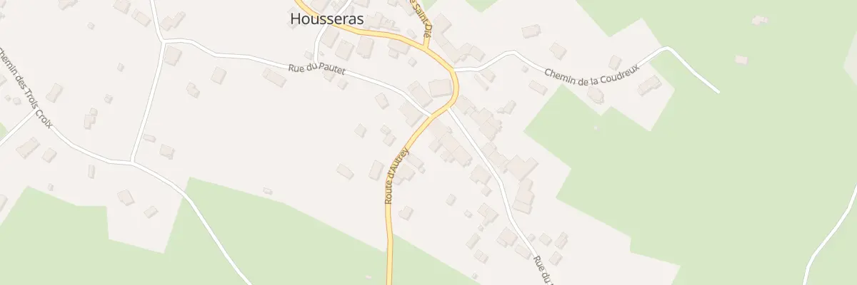 Plan du 10 Rue du Haut Pré à Housseras
