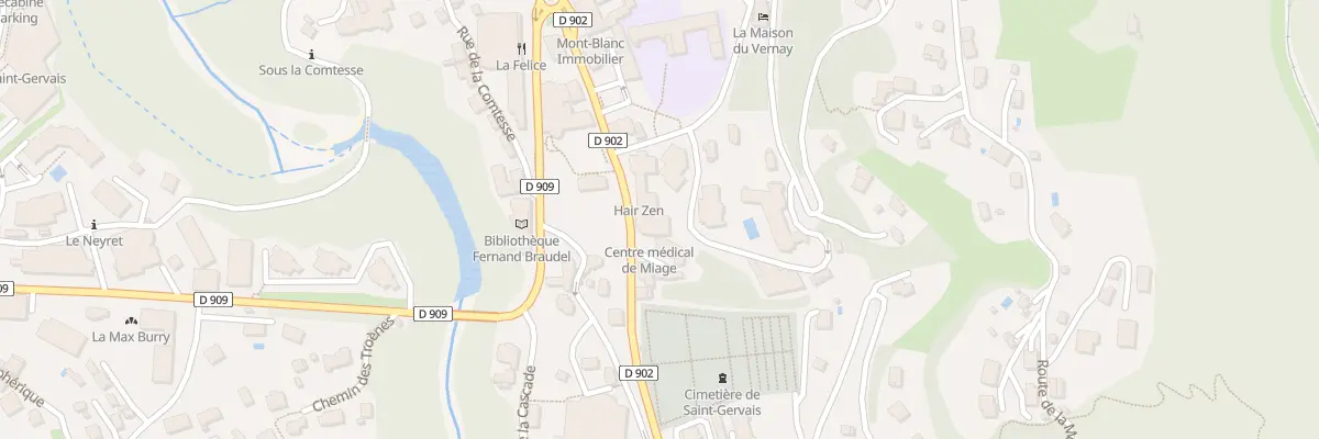 Plan du 30 Rte de la Mollaz à Saint-Gervais-les-Bains