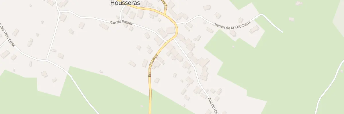 Plan du 34 Rue du Haut Pré à Housseras