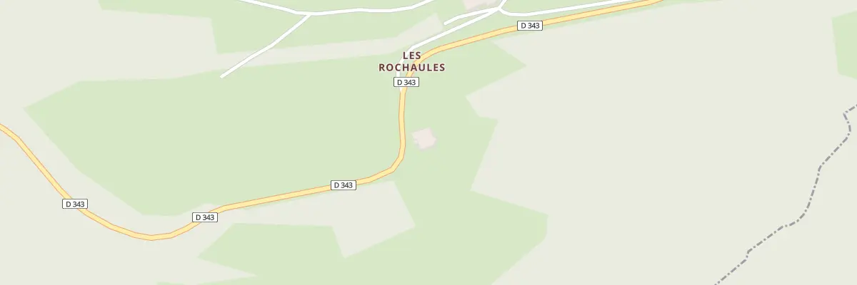 Plan du 2 Les Rochaules à Valoreille