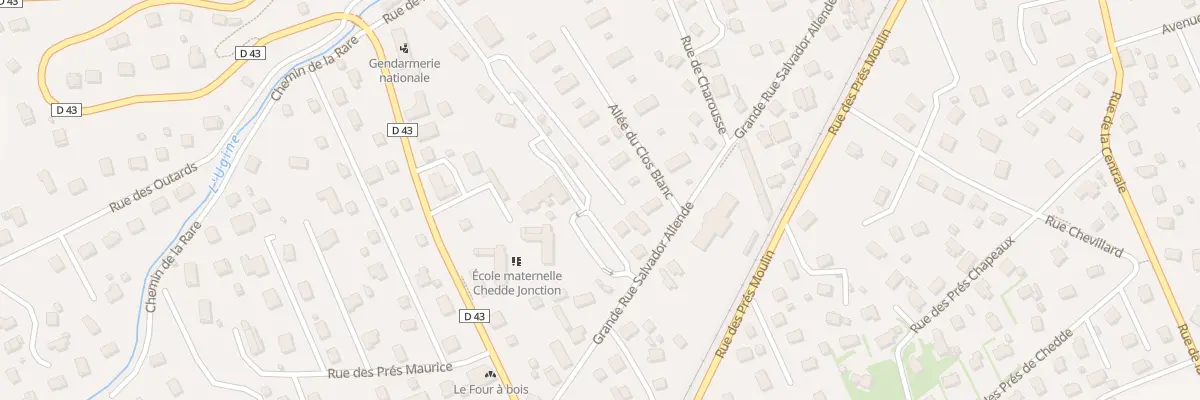 Plan du 74 Imp des Primevères à Passy