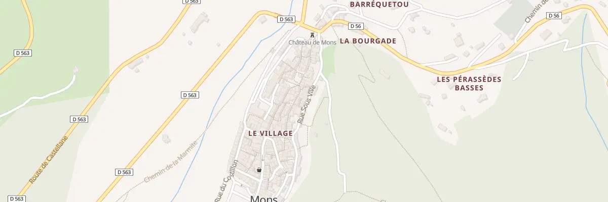 Plan du 11 Rue Sous-ville à Mons