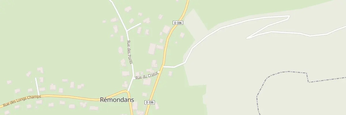Plan du 29 Rue du Moulin à Rémondans-Vaivre