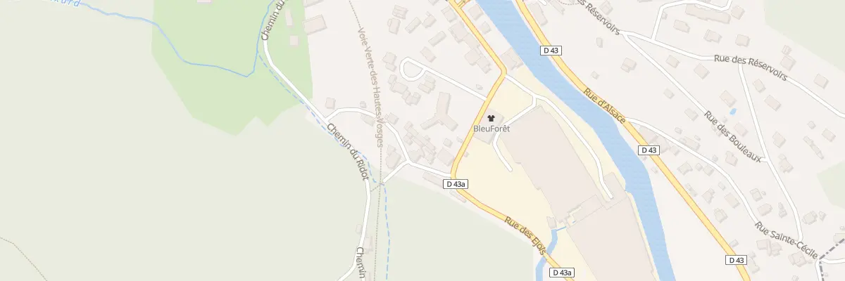 Plan du 2T Rue des Ejols à Vagney